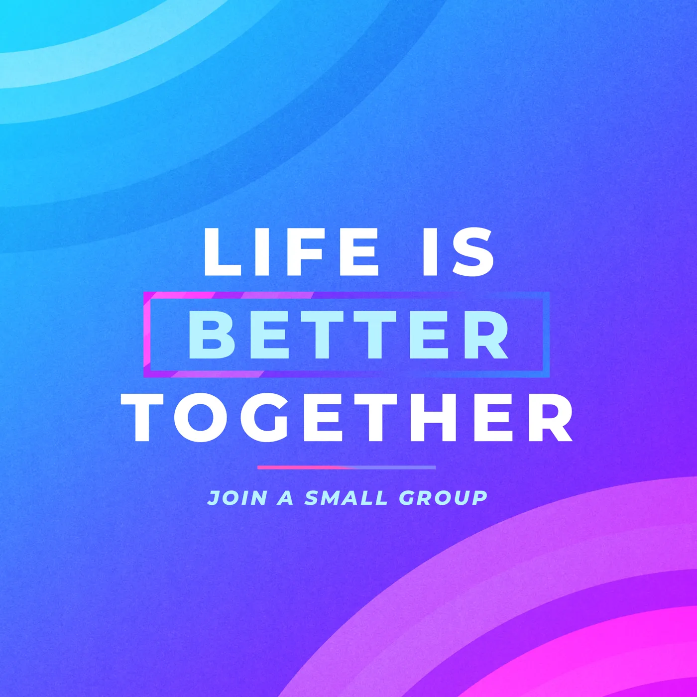 Life together is better